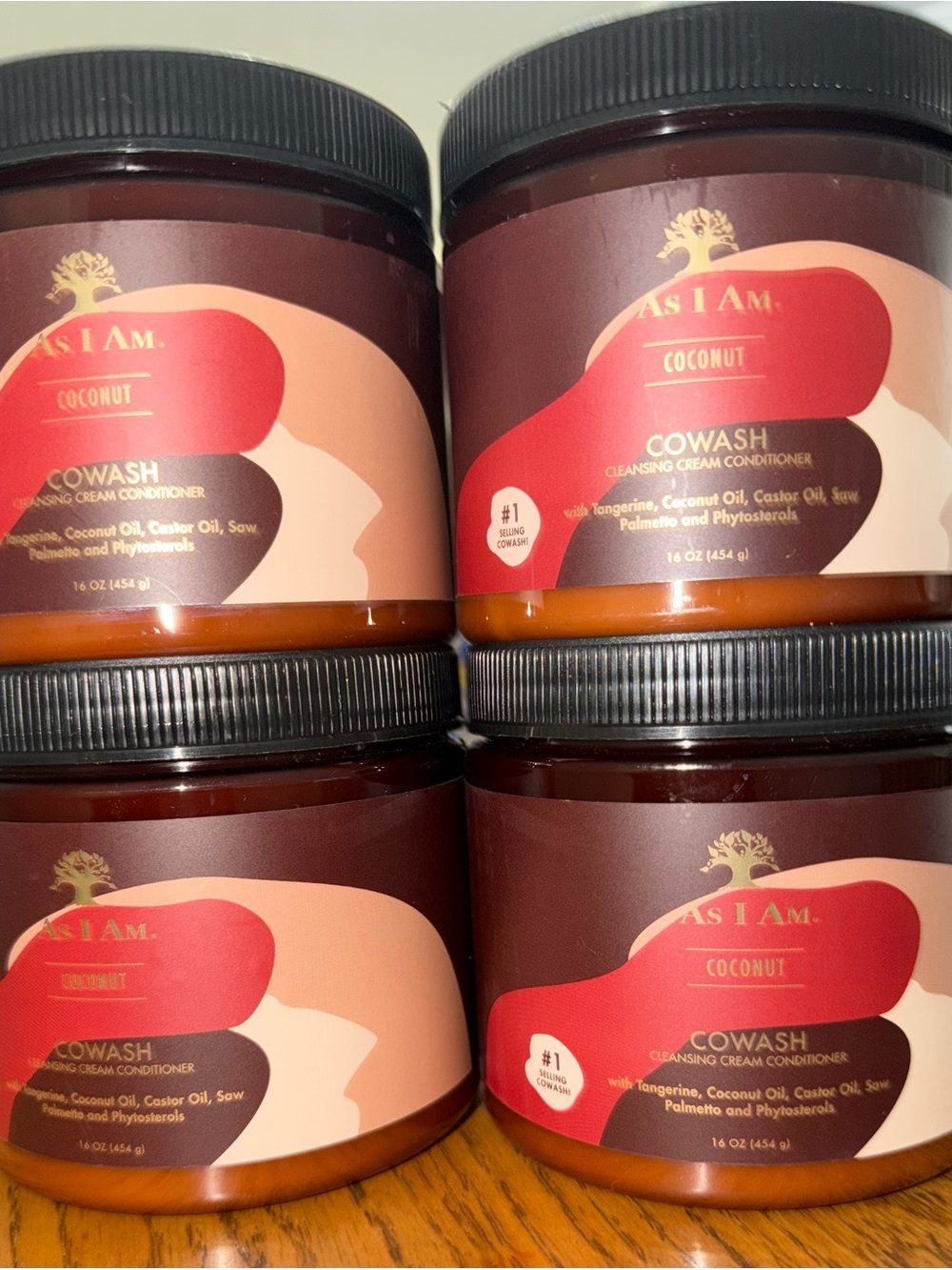 Coconut CoWash Cleansing Cream Conditioner - Red/Peach